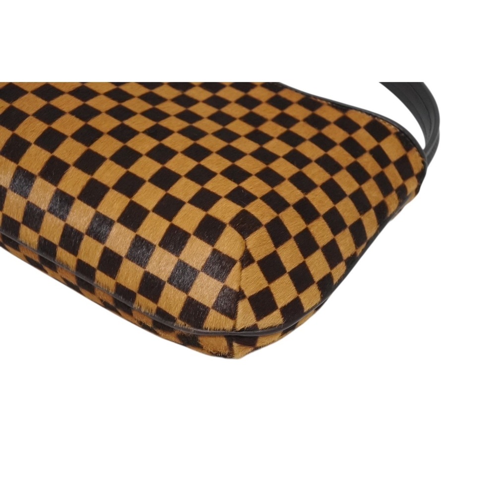 LOUIS VUITTON Damier Sauvage Tiger handbag brown pony leather - Picture 9 of 9